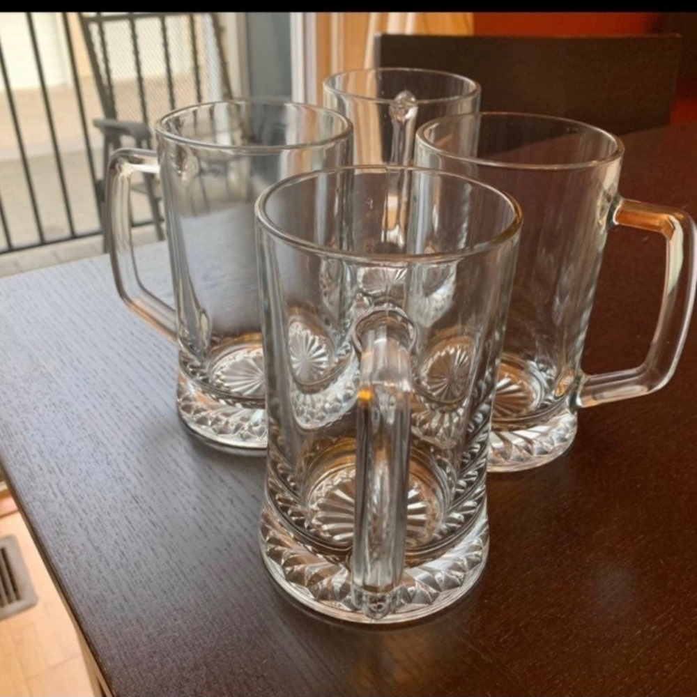 Set of 4 Beer Mugs